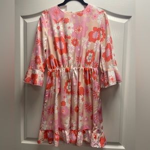 70s floral dress